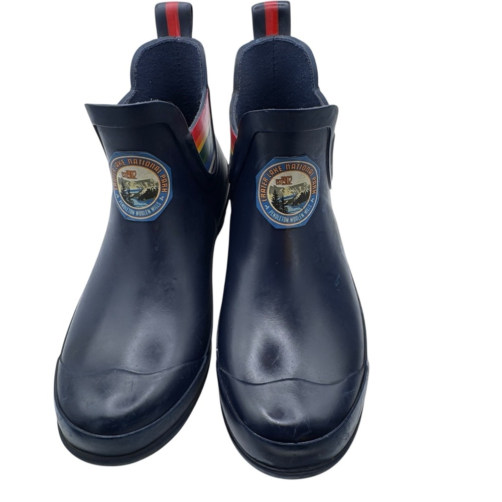 Pendleton *Crater Lake National Park* Dark Blue Ankle Rain Boot - Size 7 - Picture 11 of 15